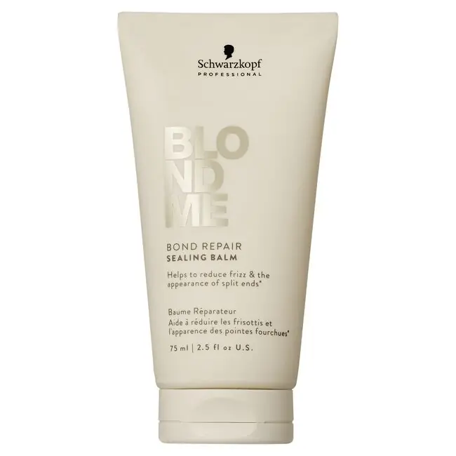 Schwarzkopf Blondme Bond Repair Sealing Balm 75 ml / 2.5 oz - Reduces Frizz And Appearance of Split Ends