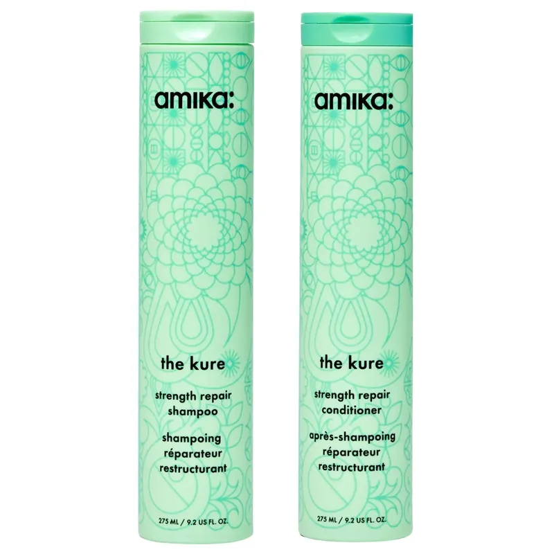 Amika THE KURE Bond Repair Shampoo & Conditioner Duo 9.2 oz