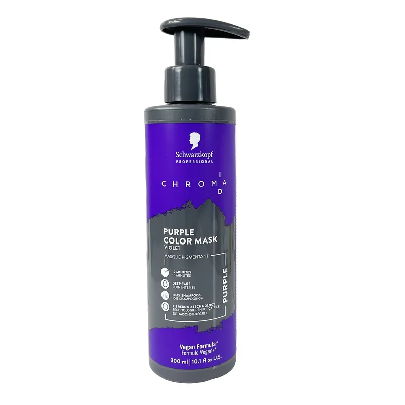 Schwarzkopf Chroma ID Bonding Mask Color Purple 10.1 fl oz. / 300 ml