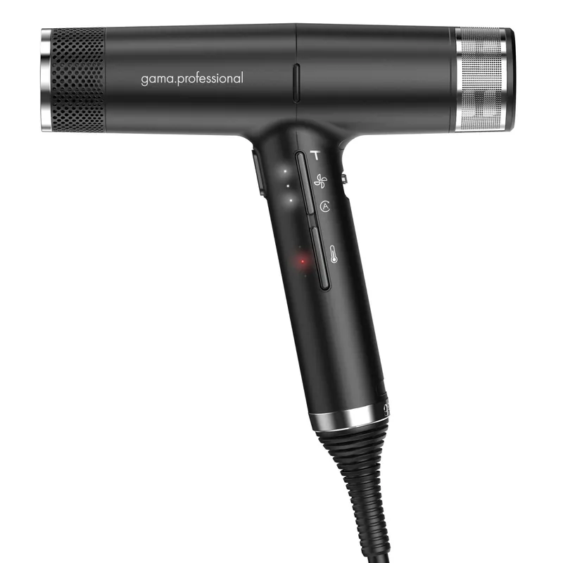 Gama Professional iQ2 Perfetto Intelligent Hair Dryer - Black 120000 RPM Blower