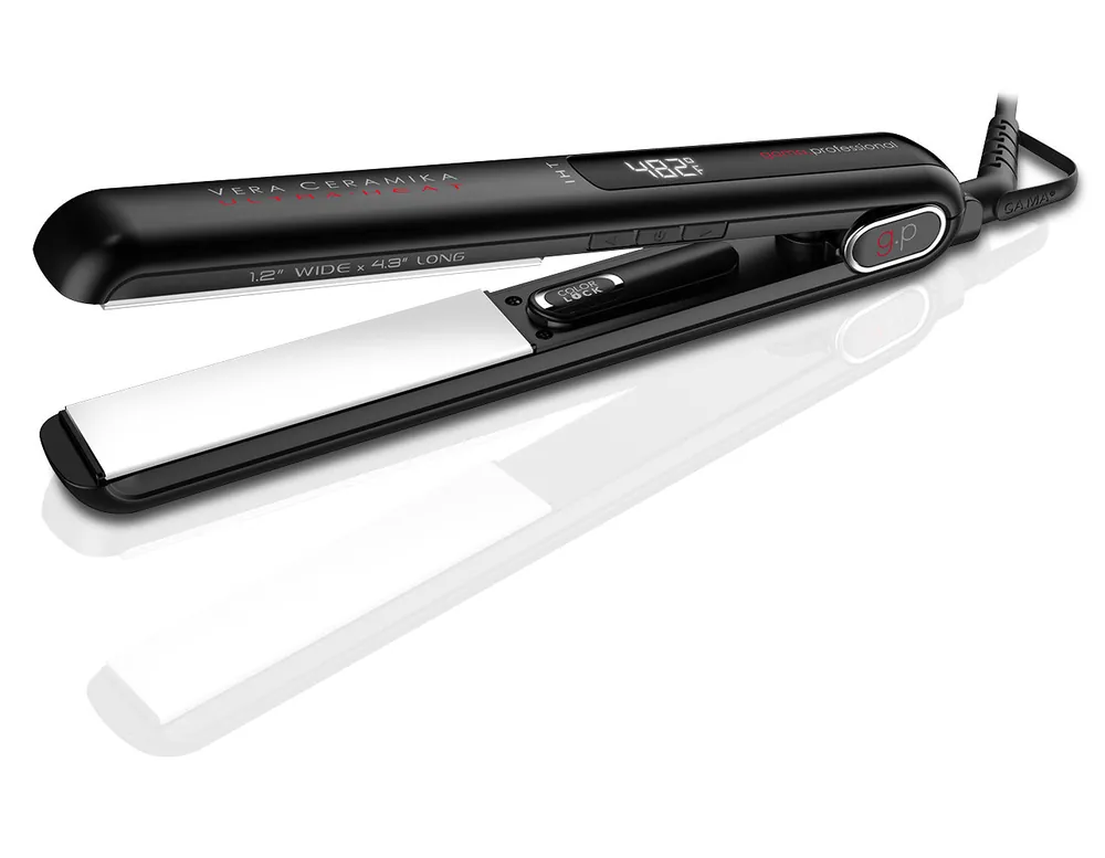 Gama Professional G-EVO Ultra Heat Vera Ceramica 100% Real Ceramic Flat Iron