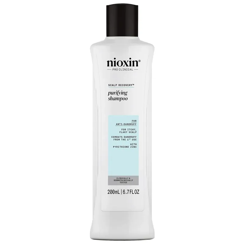 Nioxin Scalp Recovery Purifying Shampoo 6.8 oz / 200 ml | For Anti-Dandruff