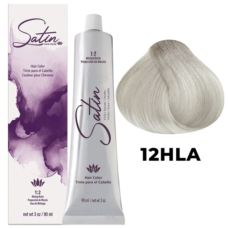 Satin Hair Color 3 oz / 90 ml - 12HLA High Lift Ash Blonde