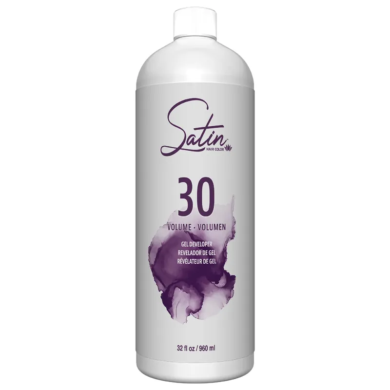Satin Gel Developer 32 oz / 960 ml - 30 Volume