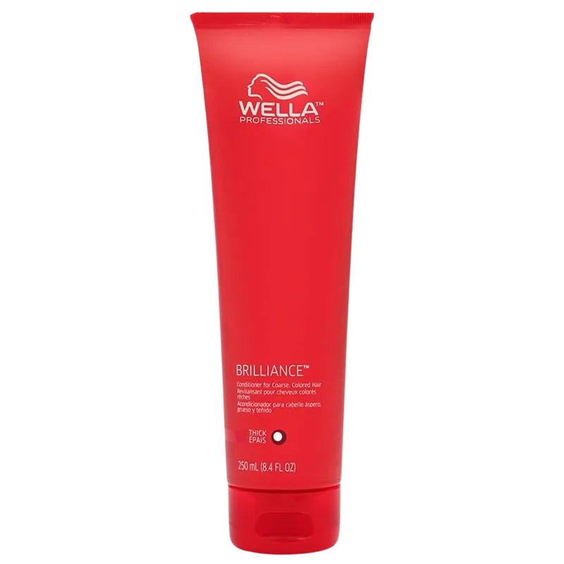 Wella Brilliance Conditioner 8.4 oz / 250 ml - For Coarse Hair (Original)
