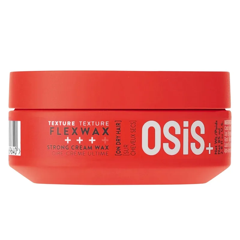 Schwarzkopf OSIS+ Flexwax Ultra Strong Cream Wax 2.8 oz / 85 ml | Hold 3/4