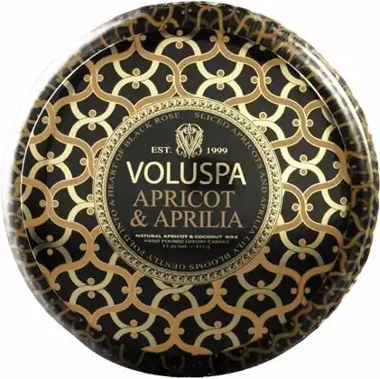 Voluspa Metallo - Apricot & Aprillia