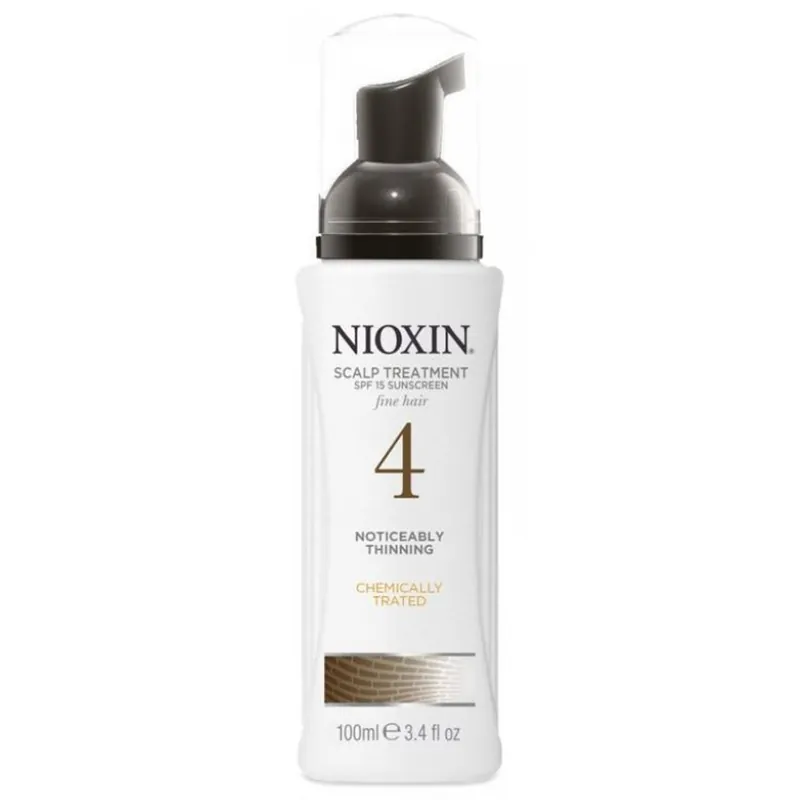 Nioxin System 4 Scalp Treatment 3.38 oz / 100 ml | Thinning / Treated / Fine Hair