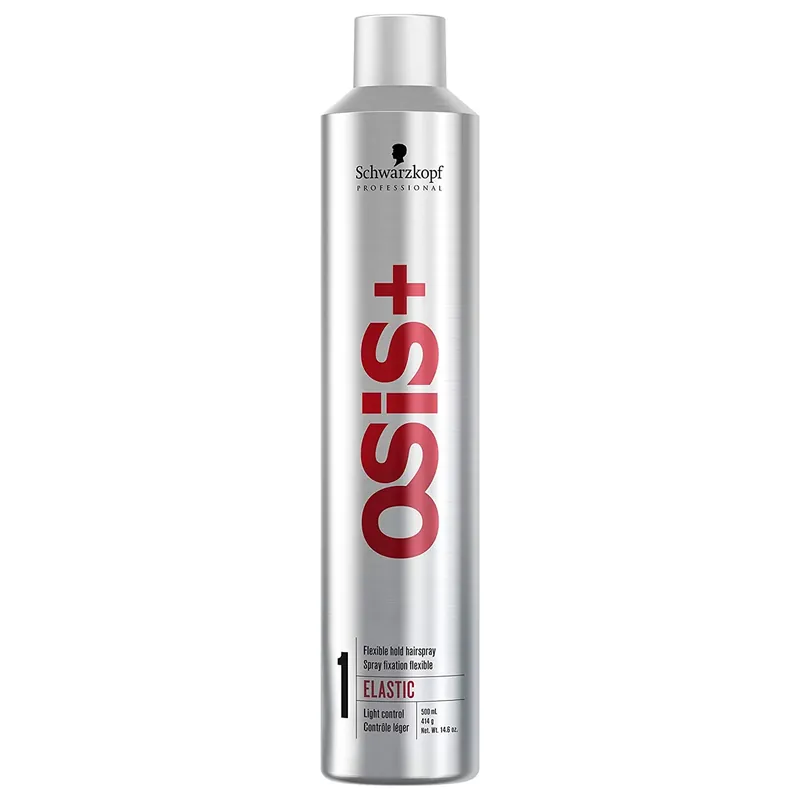 Schwarzkopf OSIS+ Elastic Flexible Hold Hairspray 14.6 oz / 500 ml | Hold 1/4