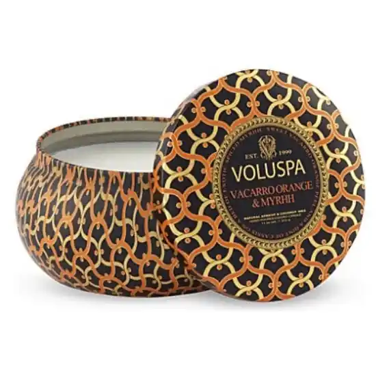 Voluspa 2 Wick Candle 11 oz / 312 g - Vacarro Orange & Myrhh