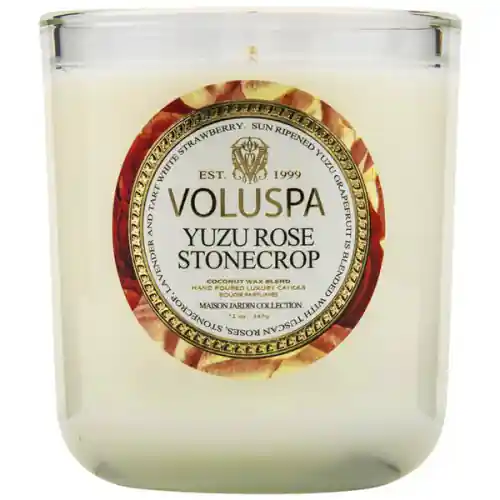 Voluspa Classic Maison Candle 12 oz / 340 g - Yuzu Rose Stonecrop