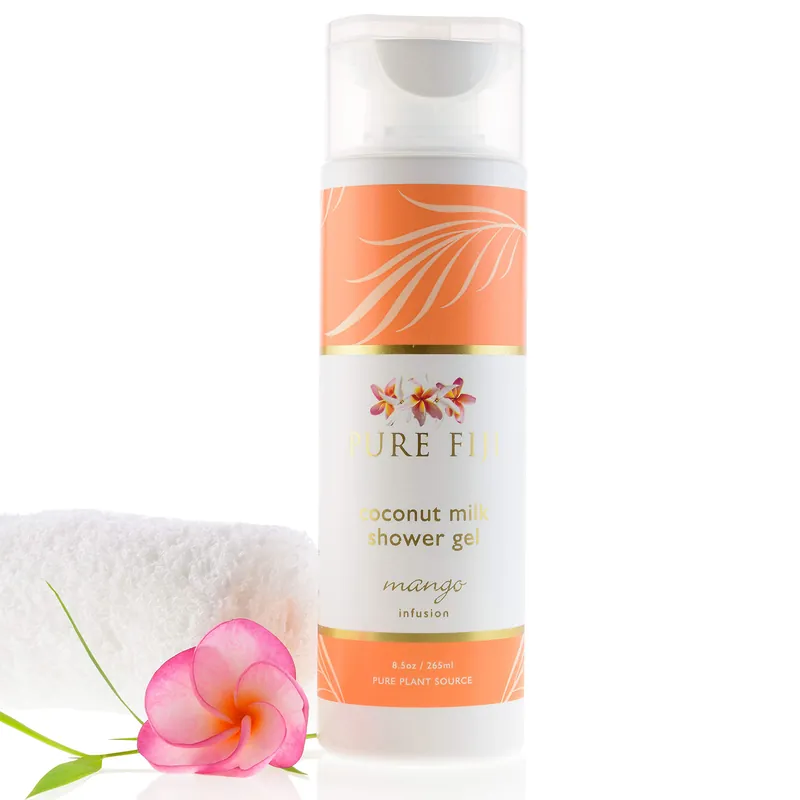 Pure Fiji Coconut Milk Shower Gel 8.5 oz / 265 ml - Mango