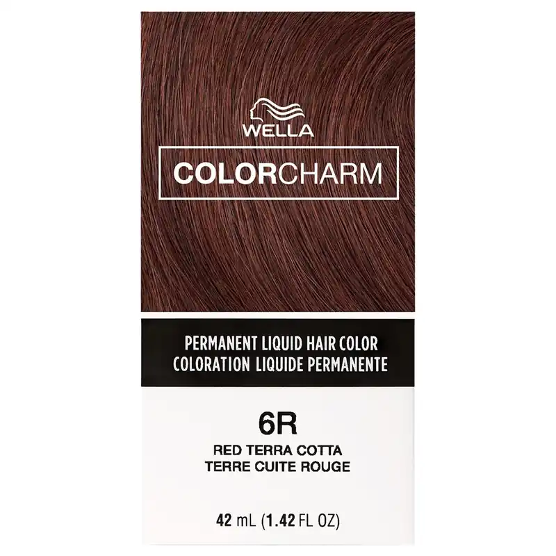 Wella ColorCharm Permanent Liquid Hair Color 42 ml / 1.4 oz - 6R Red Terra Cotta