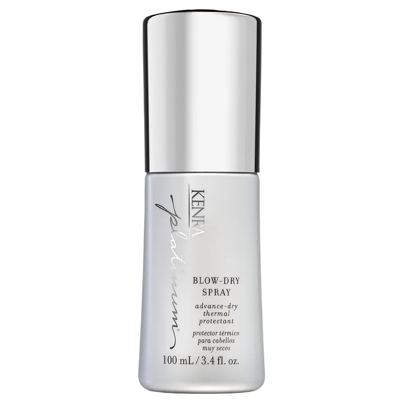 Kenra Platinum Blow-Dry Spray Advance-Dry Thermal Protectant 3.4 oz / 100 ml