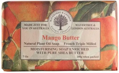 Wavertree & London Soap Bar 200 g / 7 oz - Mango Butter