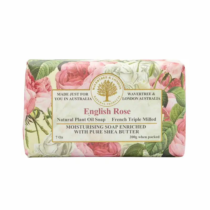 Wavertree & London Soap Bar 200 g / 7 oz - English Rose