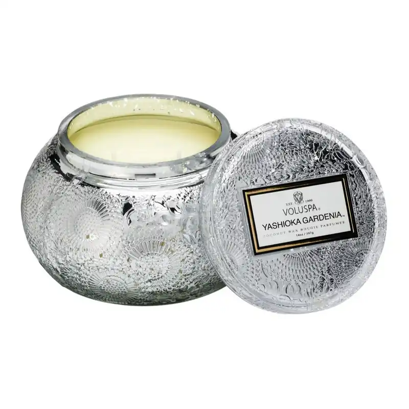 Voluspa Chawan Bowl Candle 14 oz / 397 g - Yashioka Gardenia