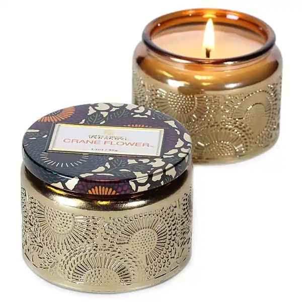 Voluspa Crane Flower Petite Jar