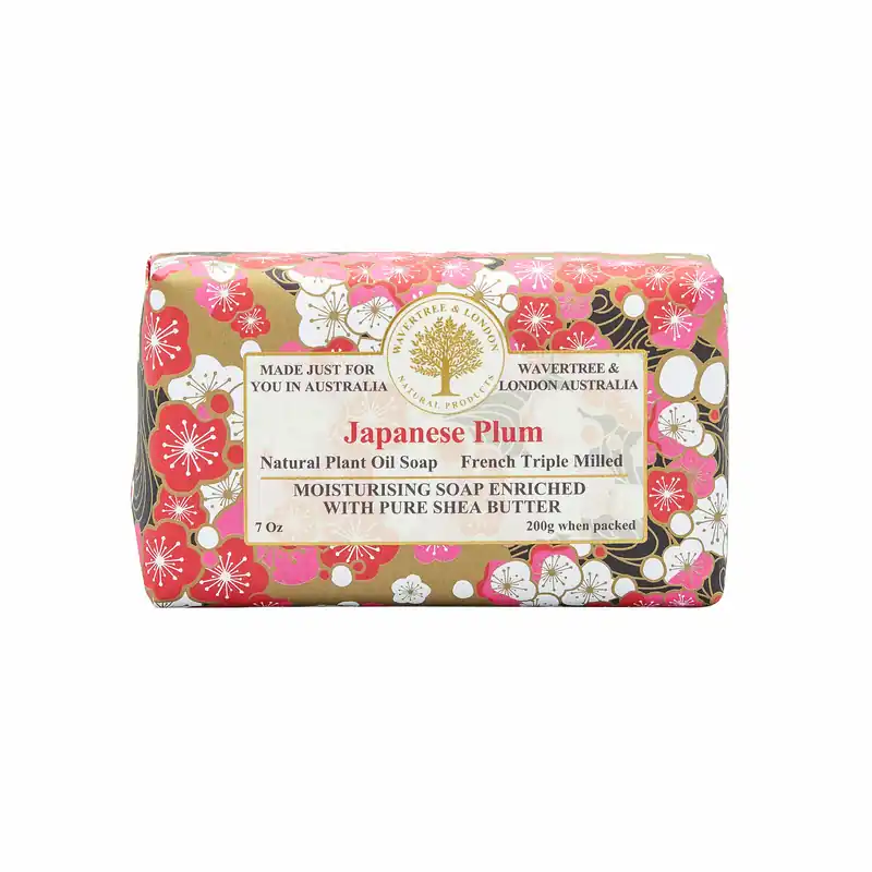 Wavertree & London Soap Bar 200 g / 7 oz - Japanese Plum
