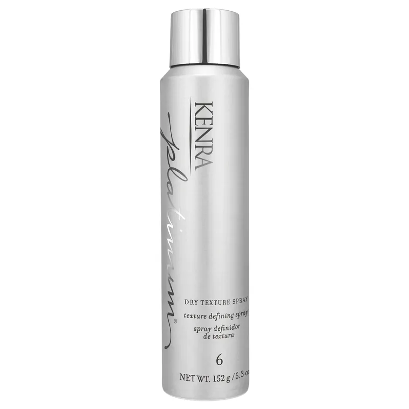 Kenra 6 Platinum Dry Texture Spray Texture Defining Spray 5.3 oz / 150 g