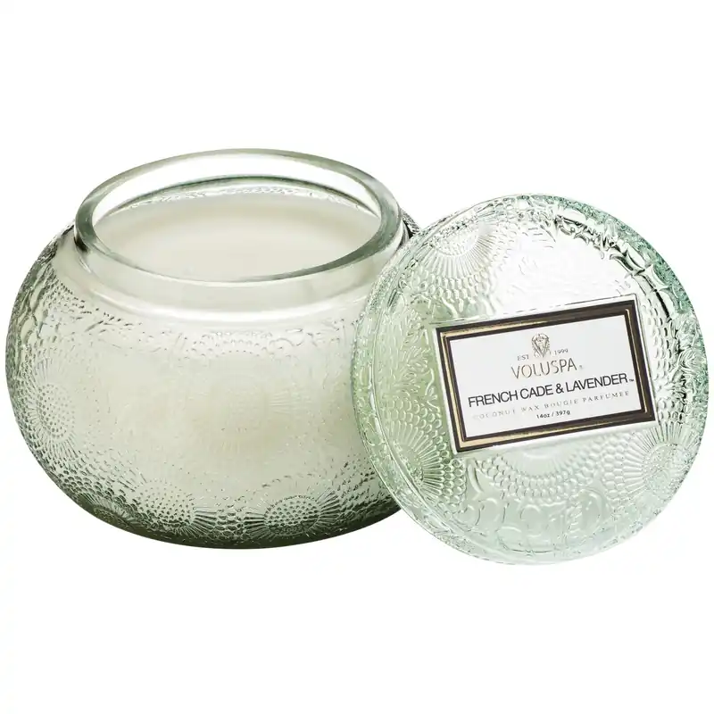 Voluspa Chawan Bowl Candle 14 oz / 397 g - French Cade & Lavender