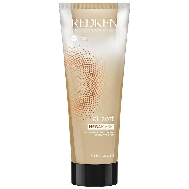 Redken All Soft Mega Mask Treatment 6.8 oz / 200 ml | For Dry / Brittle Hair