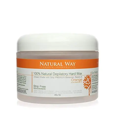 Wax N Waxing Orange Essential Oil Wax 8 Oz