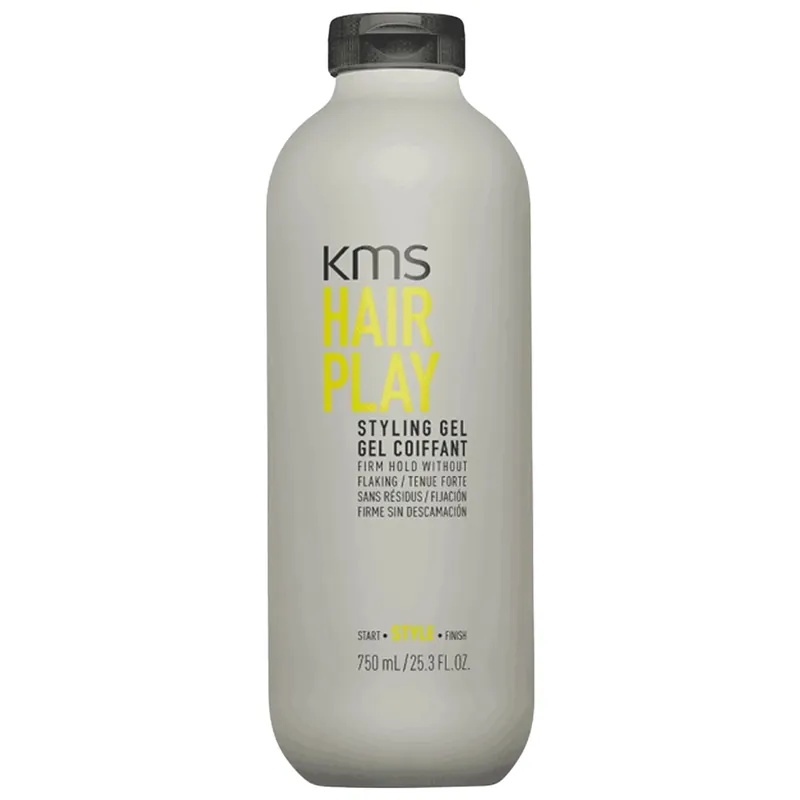 KMS HAIR PLAY Styling Gel 25.3 oz / 750 ml | Hold 4/5 & Shine 4/5