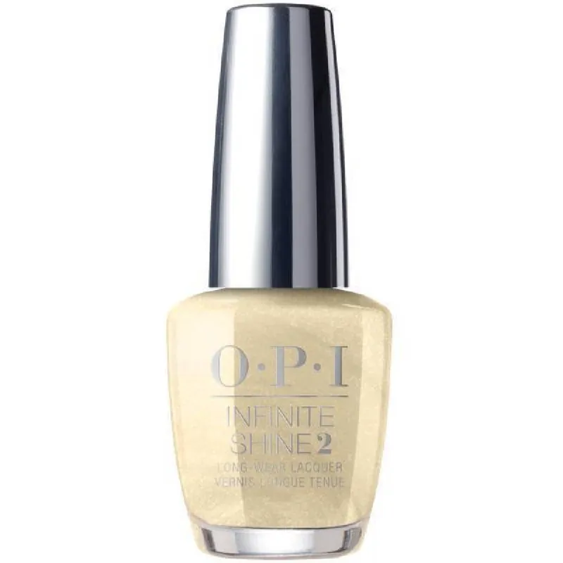OPI Infinite Shine 2 Long Wear Lacquer Nail Polish - Gift Of Gold Never Gets Old 0.5 oz