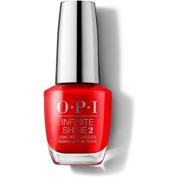 OPI Infinite Shine 2 Long Wear Lacquer Nail Polish - Unrepentantly Red 0.5 oz