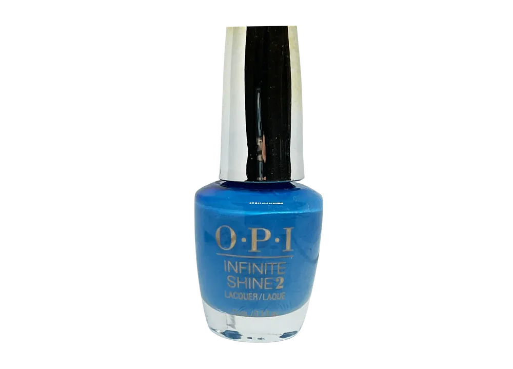 OPI Infinite Shine 2 Long Wear Lacquer Nail Polish - Wild Blue Yonder 0.5 oz