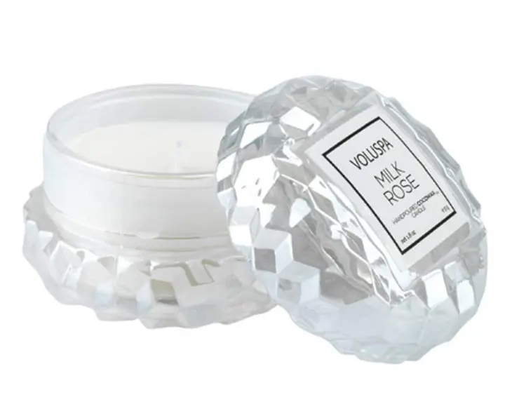 Milk Rose Macaron Candle - Voluspa