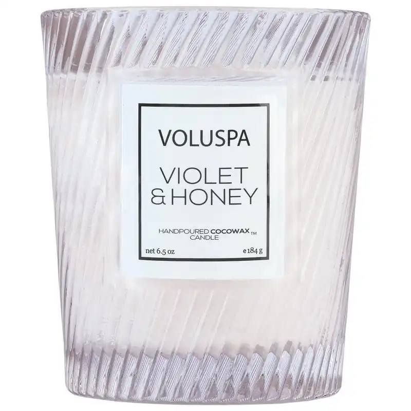 Voluspa Classic Candle 6.5 oz / 184 g - Violet & Honey