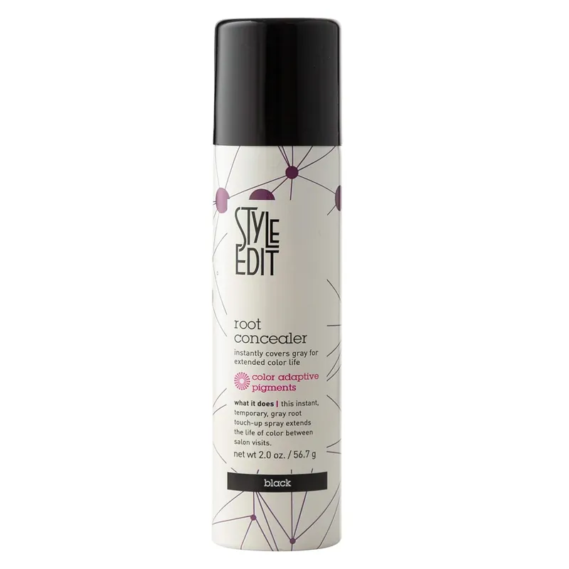 Style Edit Root Concealer Color Touch Up-Spray 2 oz - Black