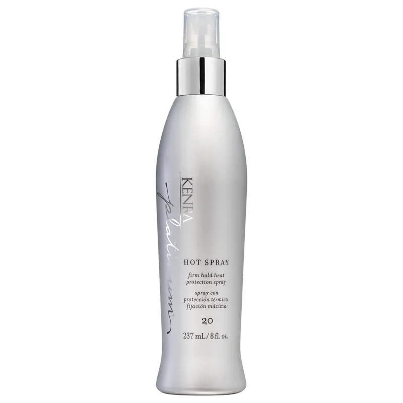 Kenra 20 Platinum Hot Spray Firm Hold Heat Protection Spray 8 oz / 237 ml