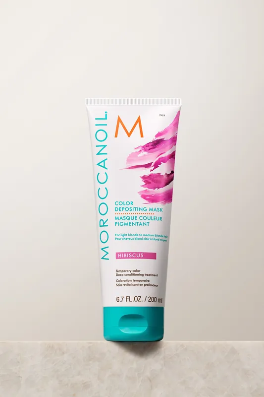 Moroccanoil Color Depositing Mask 6.7 oz / 200 ml - Hibiscus | Temporary Color