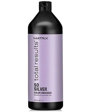 Matrix Total Results So Silver Shampoo, 33.79 Ounce