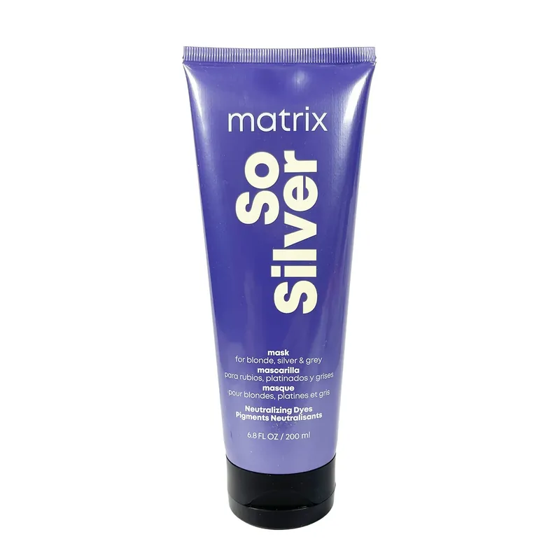 Matrix Total Results Color Obsessed So Silver Triple Power Mask 6.8 oz / 200 ml | For Blonde & Silver