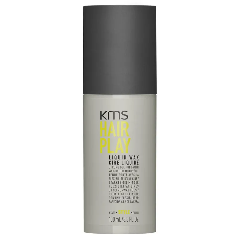 KMS HAIR PLAY Liquid Wax 3.3 oz / 100 ml | Hold 3/5 & Shine 3/5