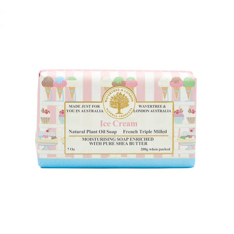 Wavertree & London Soap Bar 200 g / 7 oz - Ice Cream