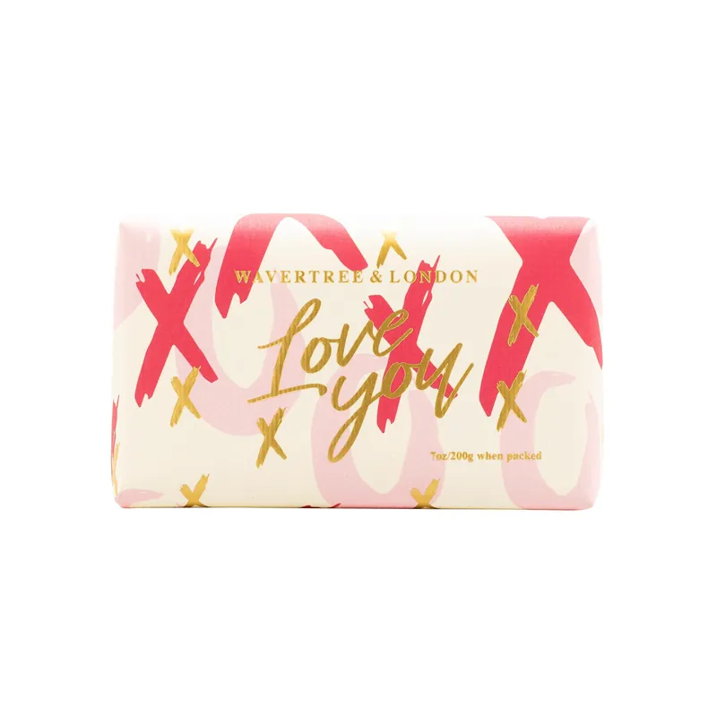 Wavertree & London Soap Bar 200 g / 7 oz - Love You XO (Sweet Pea)