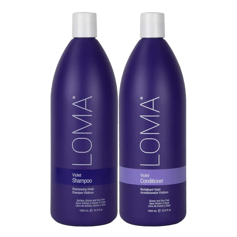 LOMA Violet Shampoo & Conditioner Liter Duo 1000 ml / 33.8 oz