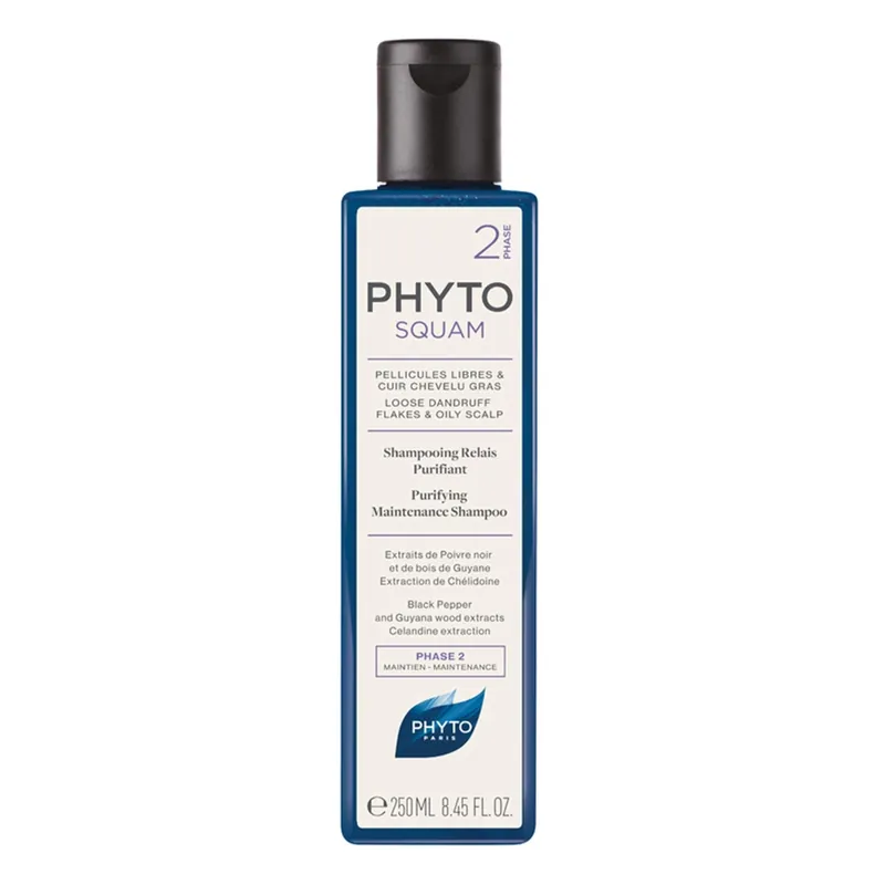 Phyto PHYTOSQUAM Purifying Maintenance Shampoo 8.45 oz / 250 ml | Phase 2