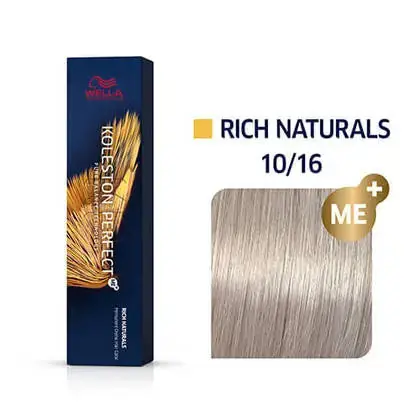 Wella Koleston Perfect Permanent Hair Color - 10/16 Lightest Blonde / Ash Violet