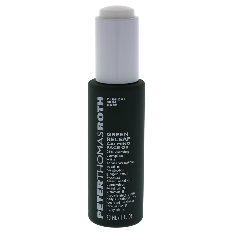 Green Releaf Calming Face Oil 1 - Hermosa Beauty