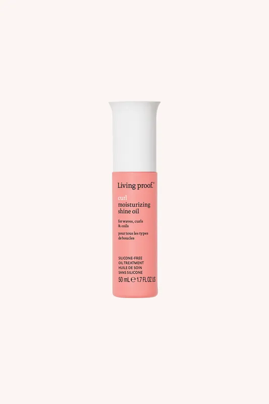 Living Proof Curl Moisturizing Shine Oil 1.7 oz / 50 ml | For Waves, Curls & Coils
