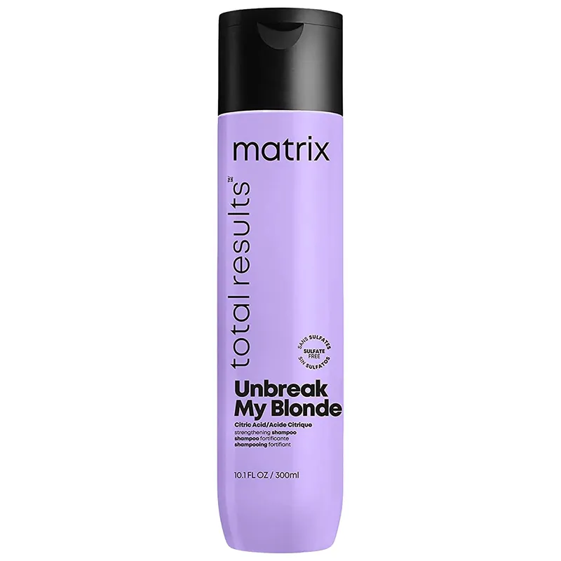 Matrix Total Results Unbreak My Blonde Straightening Shampoo 10.1 oz / 300 ml