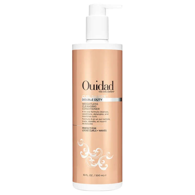 Ouidad CURL SHAPER Double Duty Weightless Cleansing Conditioner 16 oz / 500 ml