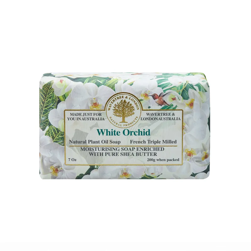 Wavertree & London Soap Bar 200 g / 7 oz - White Orchid