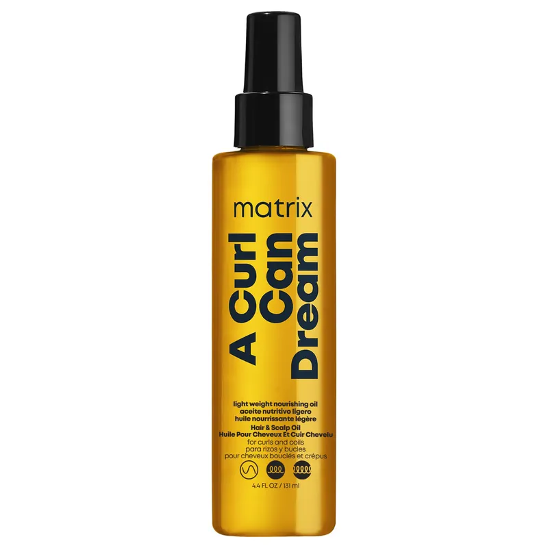 Matrix A CURL CAN DREAM Light-Weight Nourishing Oil 4.4 oz / 131 ml | For Curls & Coils